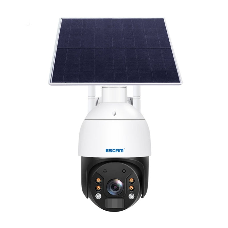 ESCAM QF724 3MP 24h Recording Cloud Storage PT 4G PIR Alarm IP Camera with Solar Panel, US Plug, EU Plug ESCAM QF724 3MP 24h Recording Cloud Storage PT 4G PIR Alarm IP Camera with Solar Panel, US Plug, EU Plug